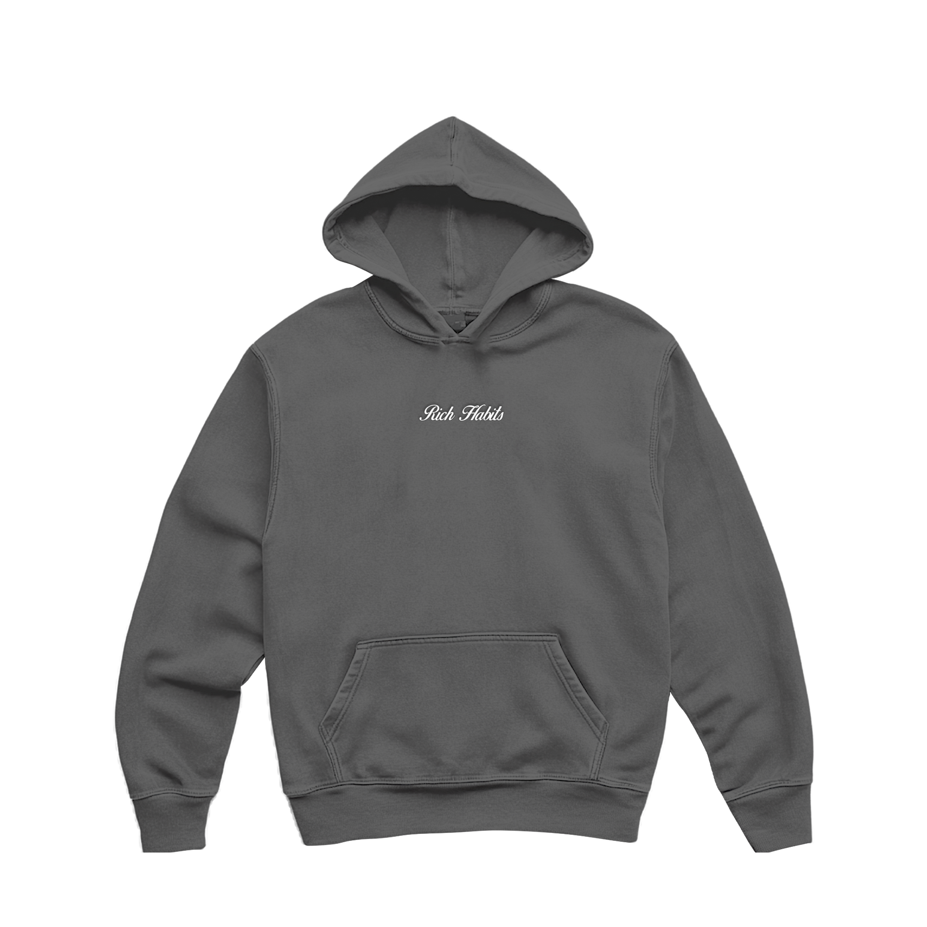 Rich Habits Sun Faded Hoodie